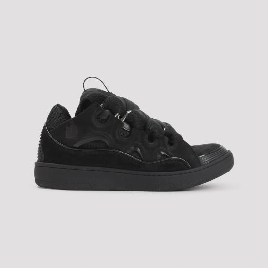 26FW 랑방 스니커즈 FUSKDK12DRAGP25 1010 BLACK - LANVIN
