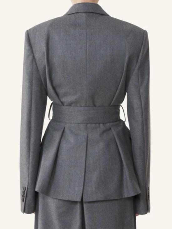 26FW 랑방 자켓 RWJA00176383A26 100 GREY - LANVIN