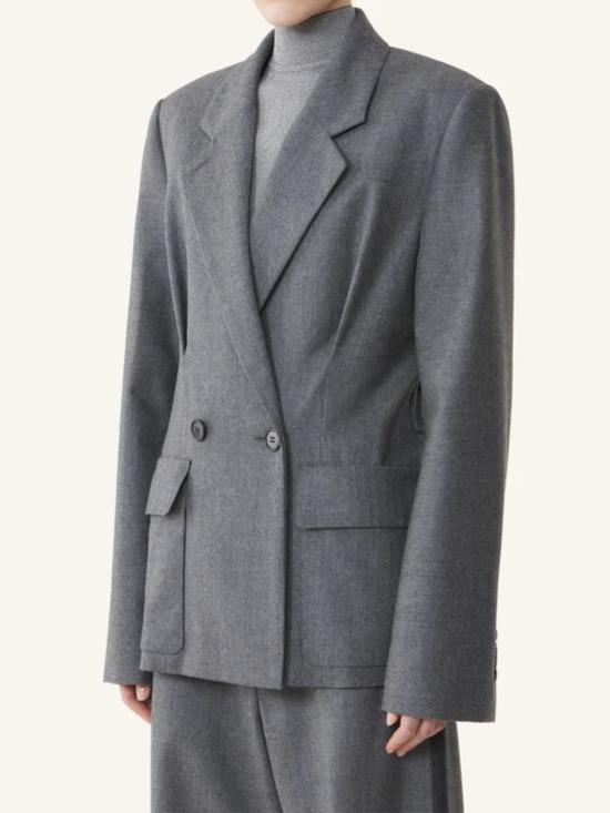 26FW 랑방 자켓 RWJA00176383A26 100 GREY - LANVIN