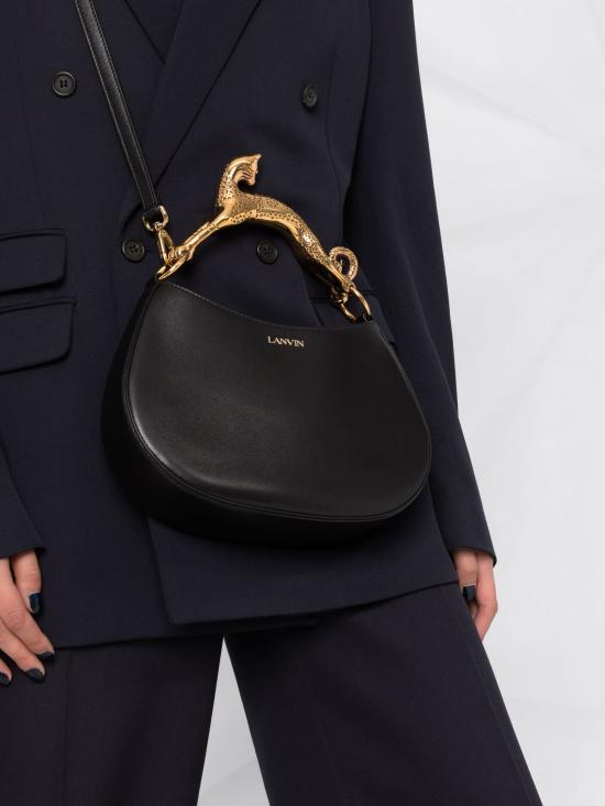 26FW 랑방 토트백 LWBGSHC1NAPAA21 10 BLACK - LANVIN