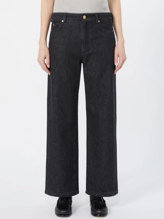 26FW 막스마라 데님 팬츠 2629186061600 001 BLACK - MAX MARA