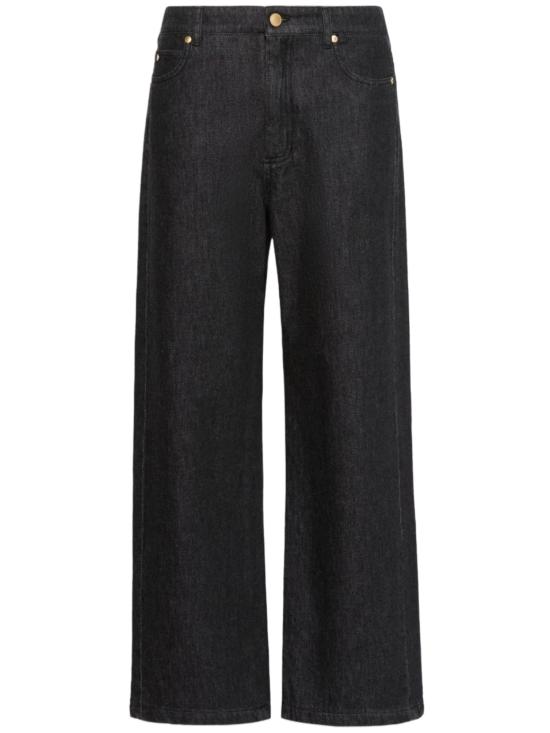 26FW 막스마라 데님 팬츠 2629186061600 001 BLACK