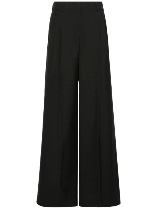 26FW 위켄드막스마라 스트레이트 팬츠 2625136051600 002 BLACK