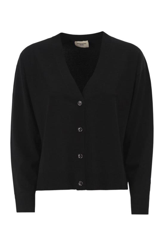 26FW 위켄드막스마라 가디건 2625346021600 005 BLACK