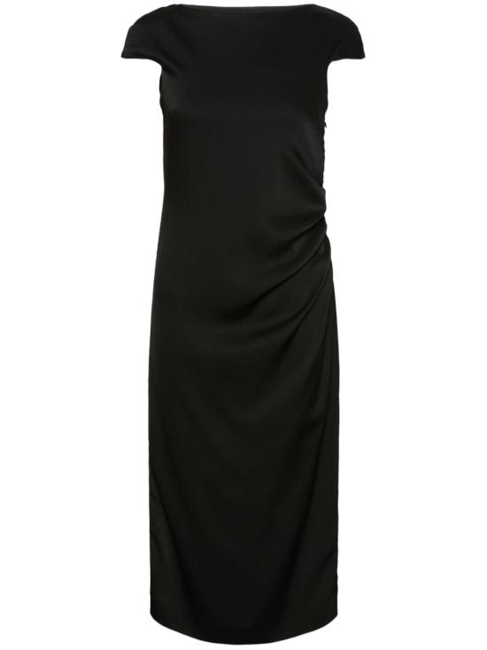 26FW 막스마라 미디 원피스 2626226015600 004 BLACK
