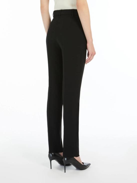 26FW 막스마라 스트레이트 팬츠 2626136035600 001 BLACK - MAX MARA