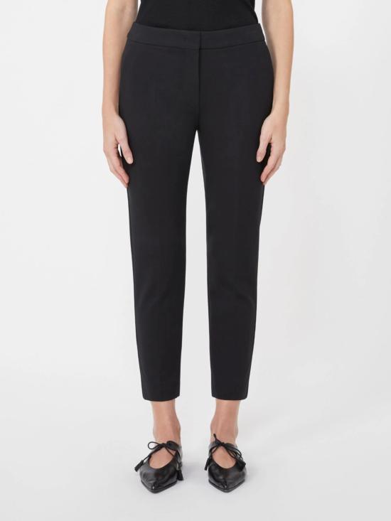 26FW 막스마라 스트레이트 팬츠 2621786011600 008 BLACK - MAX MARA