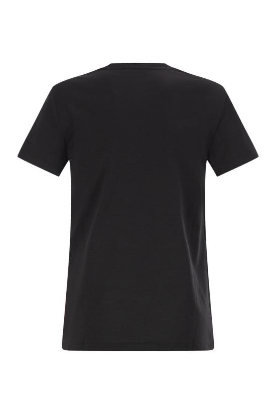 26FW 막스마라 파파이 코튼 저지 티셔츠 2621946051600 002 BLACK - MAX MARA