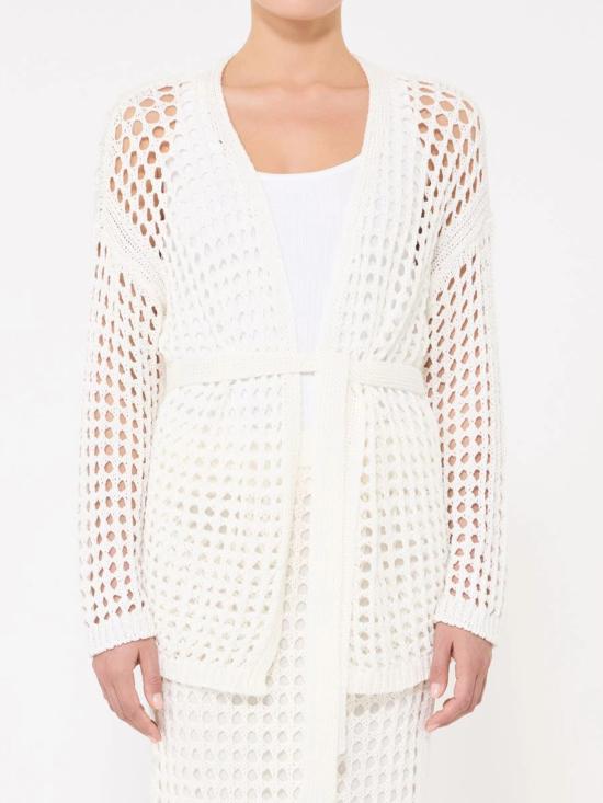 26SS 막스마라 가디건 2611341049600 001 WHITE - MAX MARA