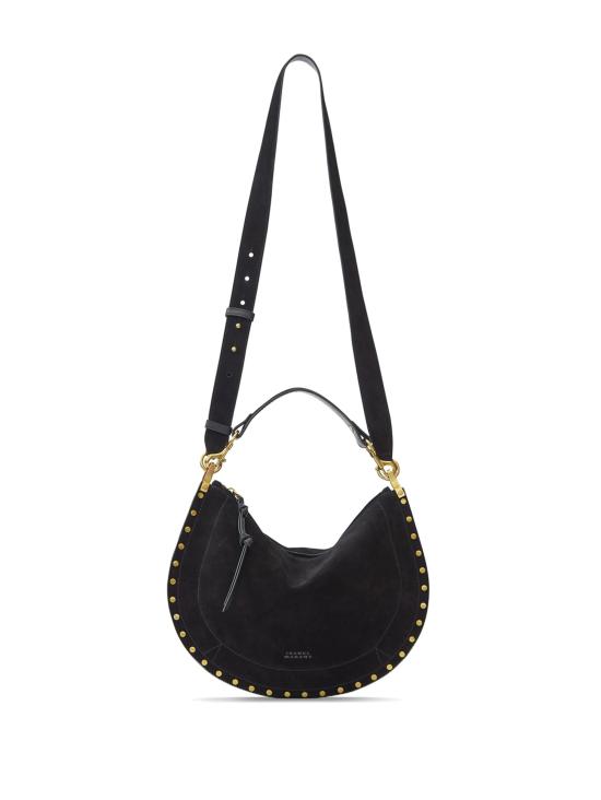 26FW 이자벨마랑 오스칸 소프트 지퍼 백 BF0066FAB2C03M 01BK BLACK - ISABEL MARANT