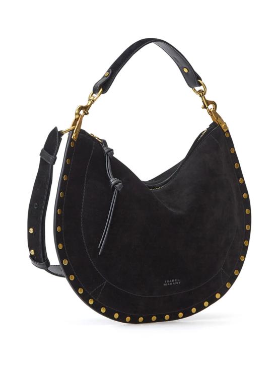 26FW 이자벨마랑 오스칸 소프트 지퍼 백 BF0066FAB2C03M 01BK BLACK - ISABEL MARANT