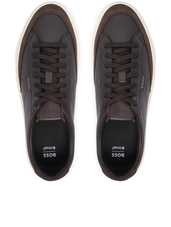 26FW 휴고보스 스니커즈 50568536 201 BROWN - HUGO BOSS