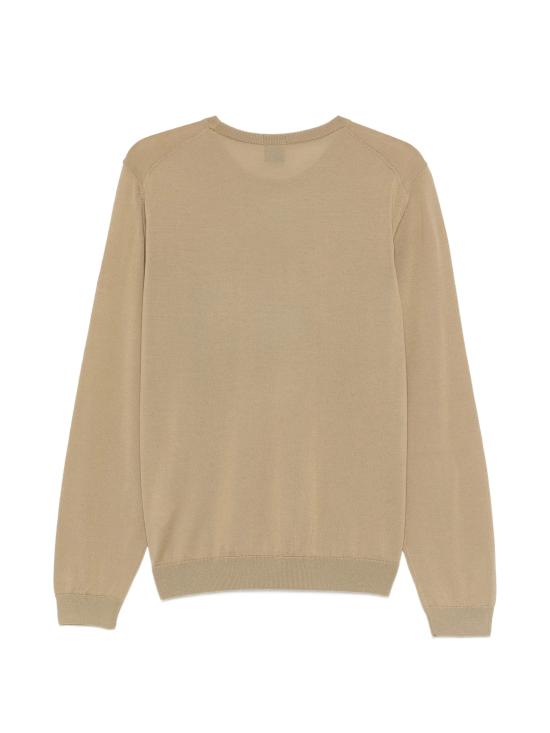 26SS 휴고보스 레귤러핏 코튼 캐주얼 니트 50468239 252 BROWN - HUGO BOSS
