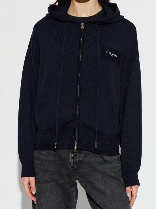 26FW 지방시 후드 티셔츠 BWZ0674ZV2 410 BLUE - GIVENCHY