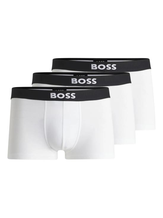 26FW 휴고보스 팬티 50544263 100 WHITE