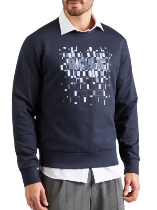 26SS 휴고보스 스웨터 50555822 404 BLUE - HUGO BOSS