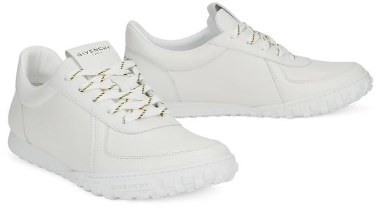 26FW 지방시 글라이드 레더 스니커즈 BH00B4H1X1 100 WHITE - GIVENCHY