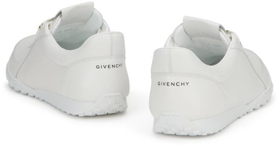 26FW 지방시 글라이드 레더 스니커즈 BH00B4H1X1 100 WHITE - GIVENCHY