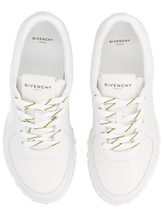 26FW 지방시 글라이드 레더 스니커즈 BH00B4H1X1 100 WHITE - GIVENCHY
