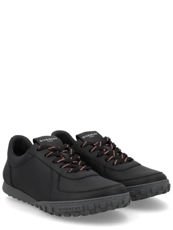 26FW 지방시 글라이드 레더 스니커즈 BH00B4H1X1 001 BLACK - GIVENCHY