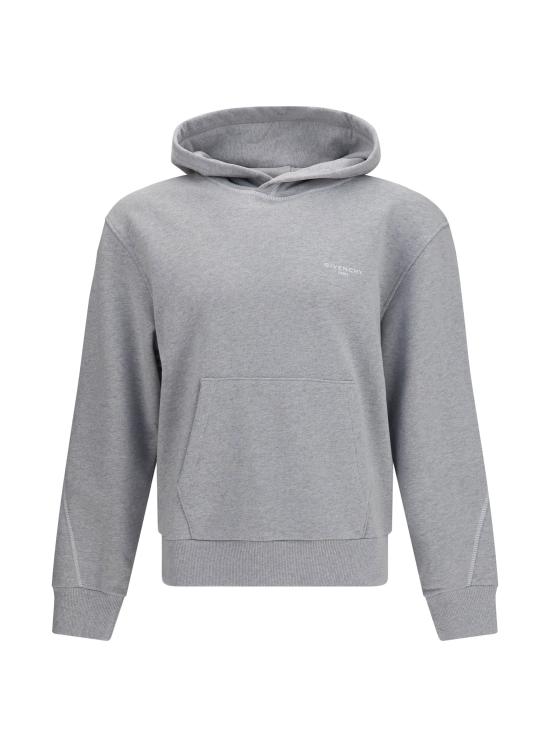 26FW 지방시 후드 티셔츠 BMJ0PW3YTA 055 GREY