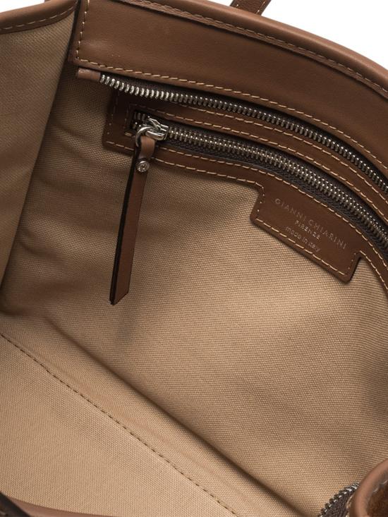 26FW 지아니 끼아리니 토트백 BS9762CMPL 14275 BROWN - GIANNI CHIARINI