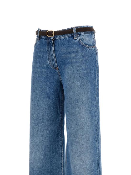 26FW 엘리자베타프랜치 데님 팬츠 PJ20N66E2 139 BLUE - ELISABETTA FRANCHI