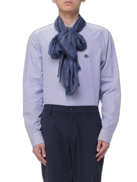 26FW 에트로 머플러/스카프 MATA0007AK318 X0883 BLUE - ETRO