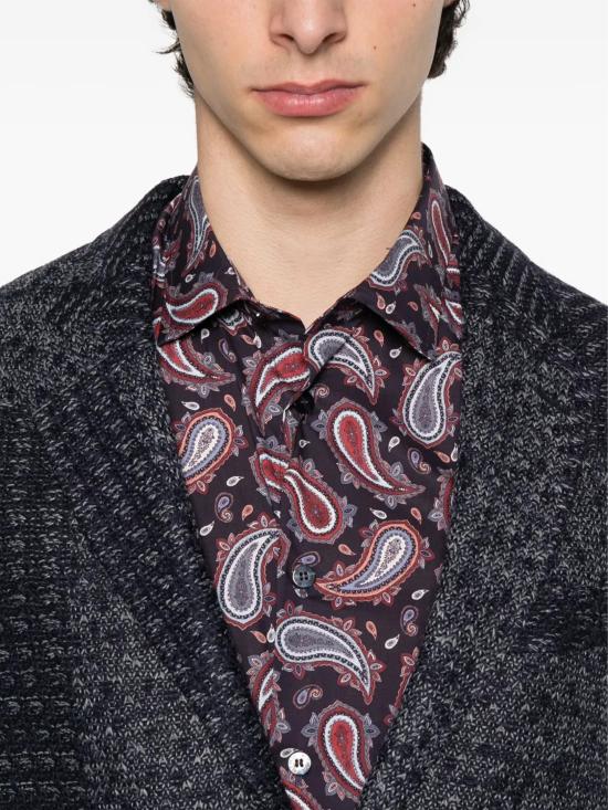 25FW 에트로 긴팔 셔츠 MRIB000599SAED9 X0883 BLUE - ETRO