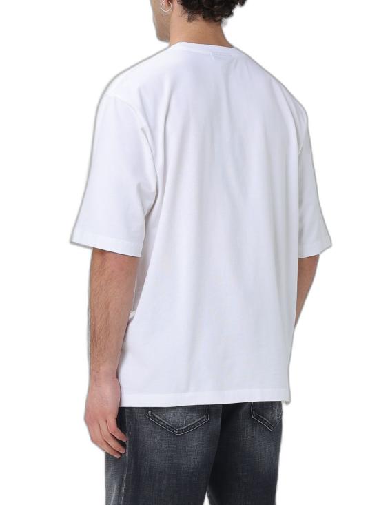 26FW 디스퀘어드2 반팔 티셔츠 S74GD1525D20106 100 WHITE - DSQUARED2
