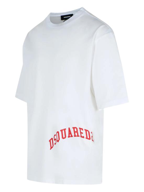 25FW 디스퀘어드2 반팔 티셔츠 S71GD1601D20035 101 WHITE - DSQUARED2