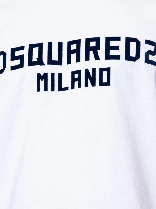26FW 디스퀘어드2 반팔 티셔츠 S74GD1418D20020 965 WHITE - DSQUARED2