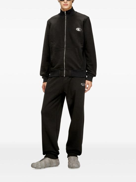 26FW 디젤 P 마르키 레귤러 핏 스웨트 팬츠 A217940BKBW 900 BLACK - DIESEL