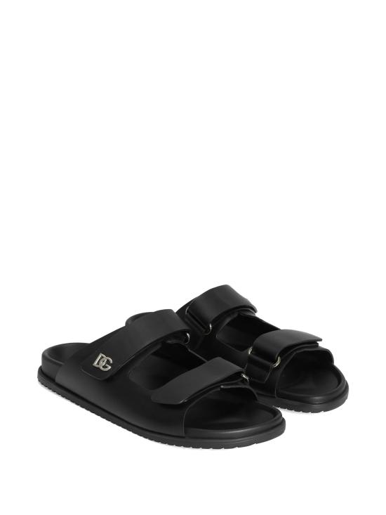 26FW 돌체앤가바나 뮬/슬리퍼 A80522A9Q67 80999 BLACK - DOLCE & GABBANA