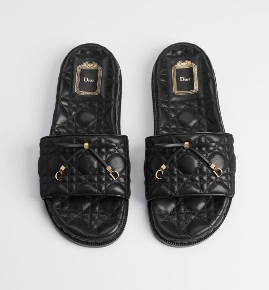 26FW 디올 샌들 KCO603CQL 900 BLACK - DIOR