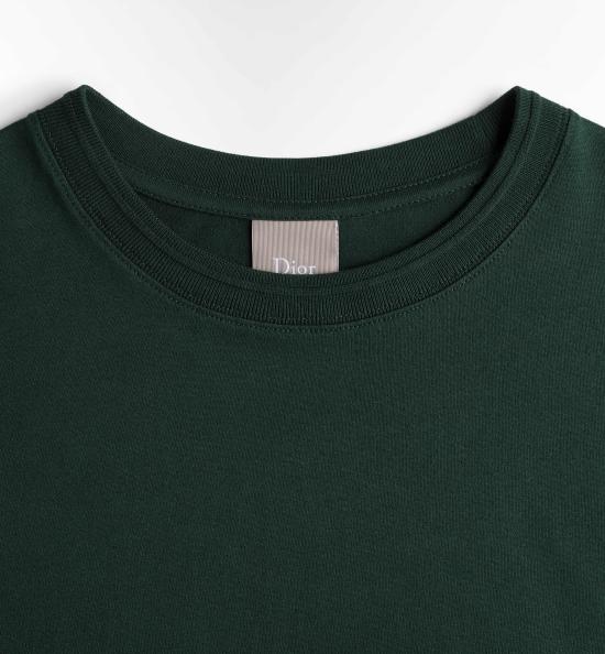 26FW 디올 반팔 티셔츠 693J622A3303 686 GREEN - DIOR