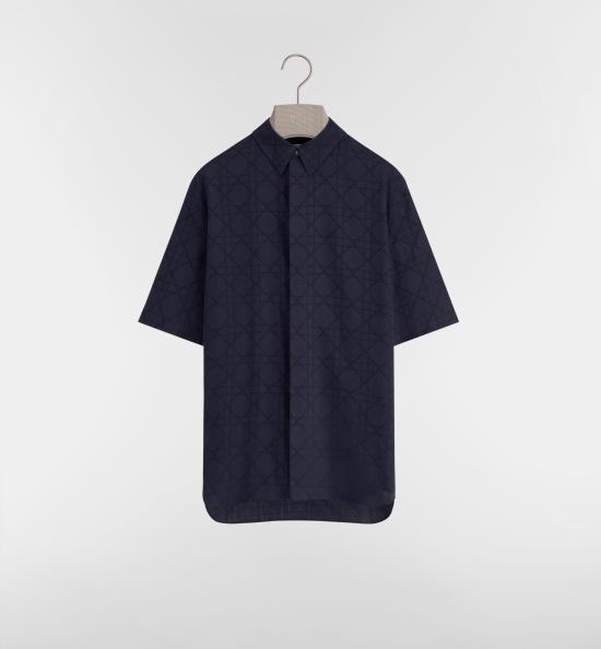 26FW 디올 반팔 티셔츠 693C528A6246 530 BLUE