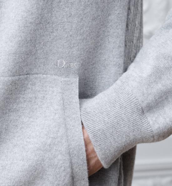 26FW 디올 후드 티셔츠 683M209A0042 878 GREY - DIOR