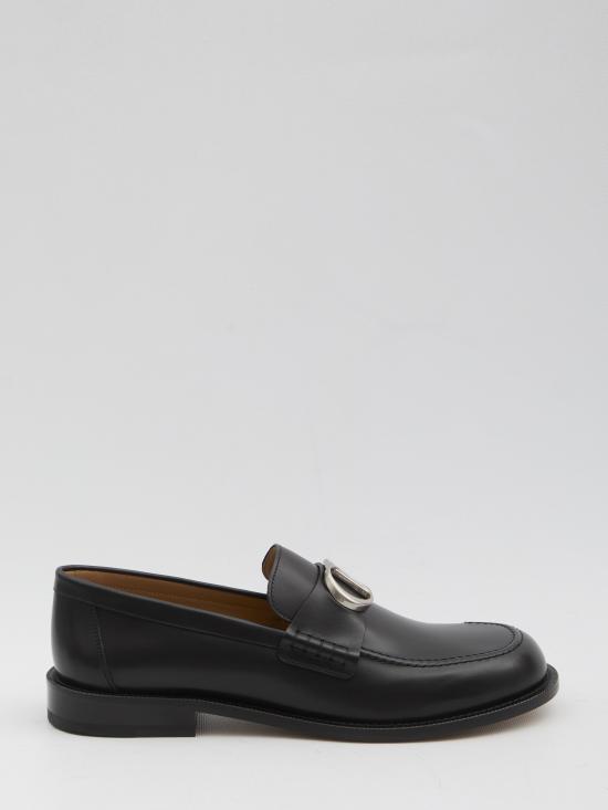 26FW 디올 아치 로퍼 스무스 카프스킨 3LO186ACB 900 BLACK