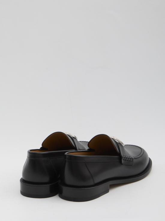 26FW 디올 아치 로퍼 스무스 카프스킨 3LO186ACB 900 BLACK - DIOR