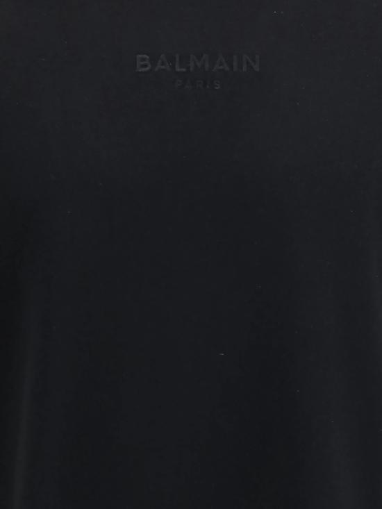 26FW 발망 반팔 티셔츠 GH0EG000BD10 EAP BLACK - BALMAIN