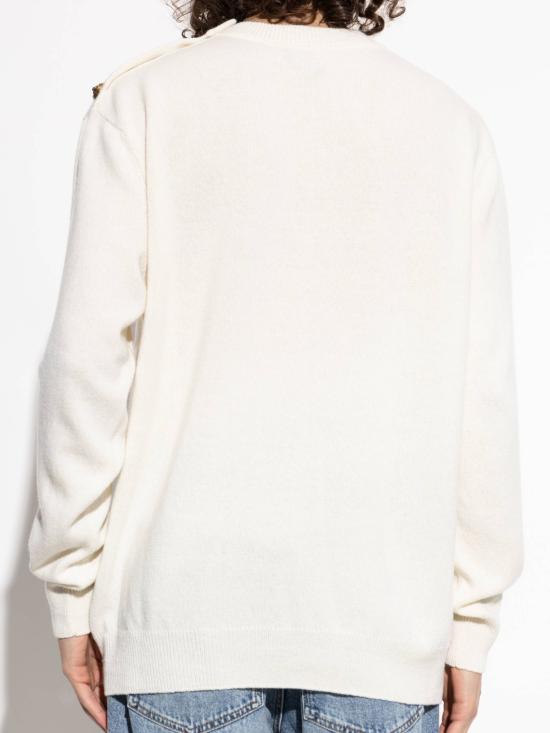 26FW 발망 스웨터 HH1KD186KI87 0KA NUDE NEUTRALS - BALMAIN