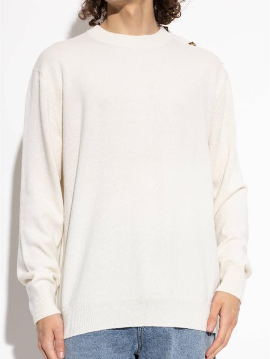 26FW 발망 스웨터 HH1KD186KI87 0KA NUDE NEUTRALS - BALMAIN