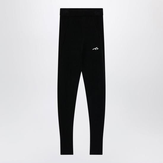 26FW 발렌시아가 테크웨어 비스코스 레깅스 875633T5355 1000 BLACK