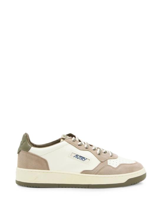 26FW 오트리 메달리스트 로우 스니커즈 AULMBW07 WHT WHITE
