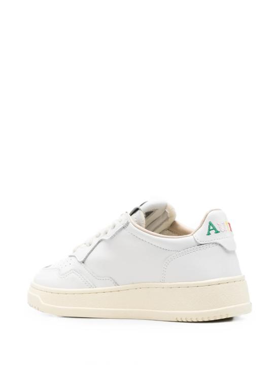 26FW 오트리 메달리스트 로우 레더 스니커즈 AULWBG01 WHT WHITE - AUTRY