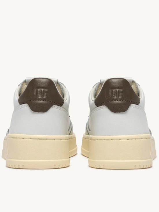 26FW 오트리 메달리스트 로우 레더 스니커즈 AULWLL28 WHT WHITE - AUTRY