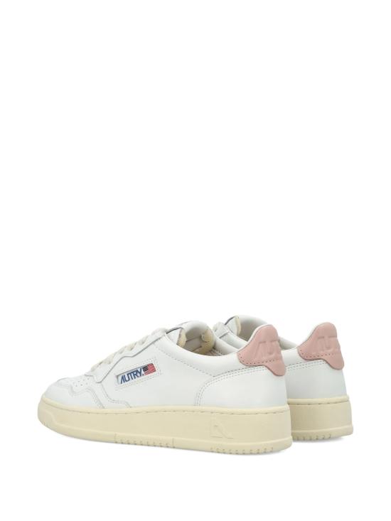 26FW 오트리 메달리스트 로우 레더 스니커즈 AULWLL16 WHT WHITE - AUTRY