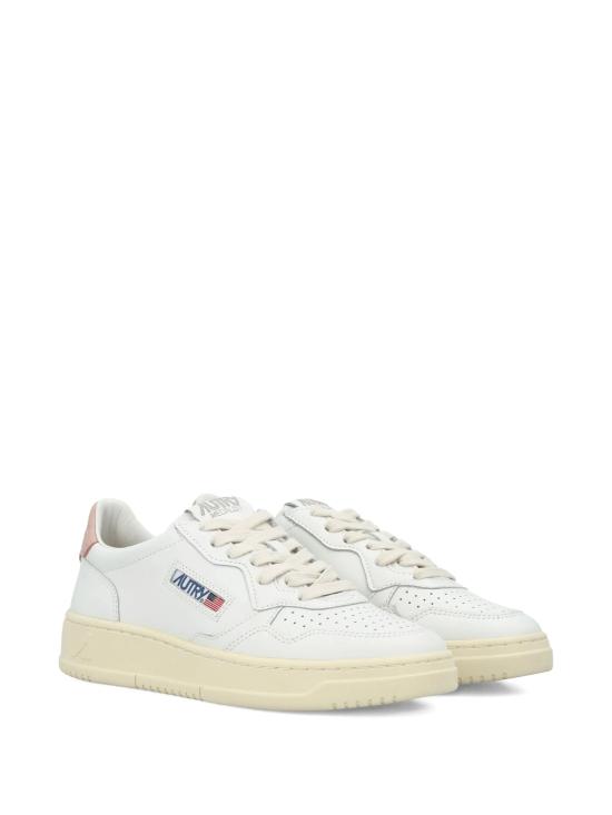 26FW 오트리 메달리스트 로우 레더 스니커즈 AULWLL16 WHT WHITE - AUTRY