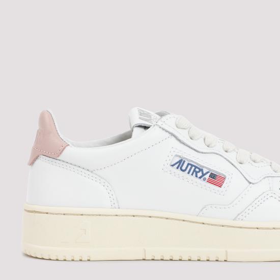 26FW 오트리 메달리스트 로우 레더 스니커즈 AULWLL16 WHT WHITE - AUTRY